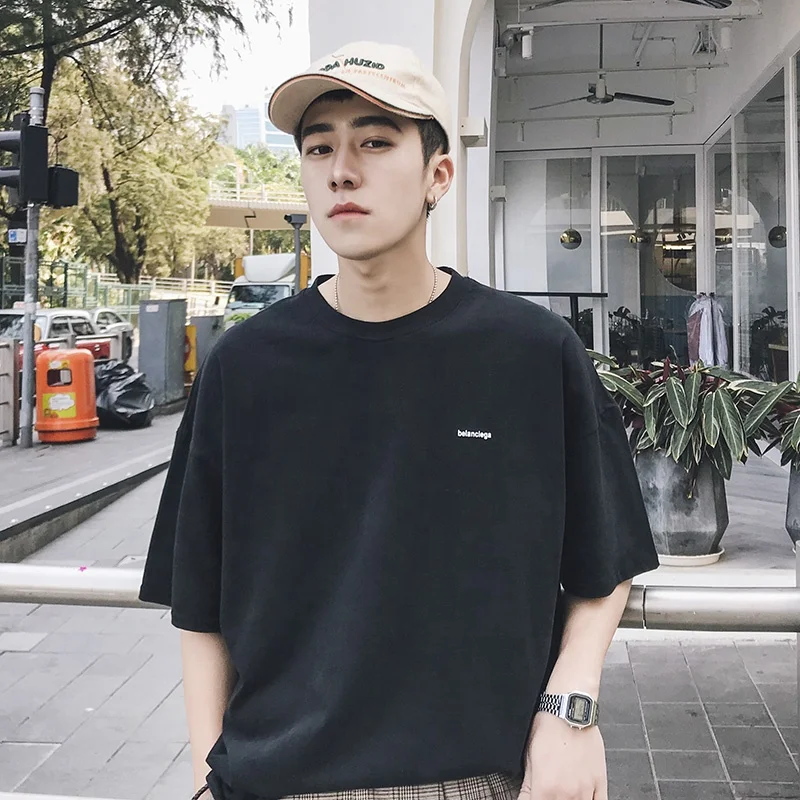2019 new fashion tshirt special pattern oem factory students