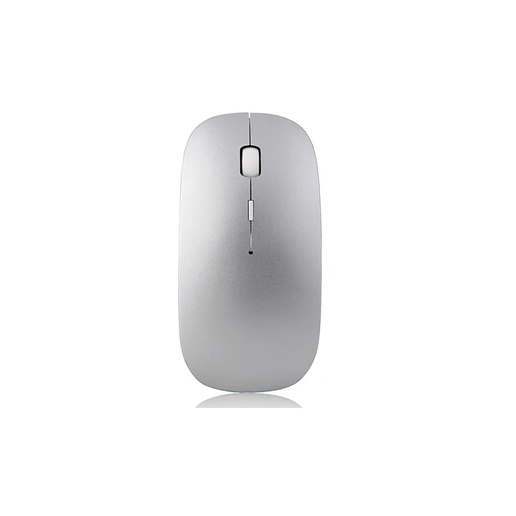

New arrival Dual Mode Mouse 2.4Ghz Blue tooth Wireless USB Rechargeable Wifi Mouse for PC and Smart TV, Black, white,gold,rose gold,customized