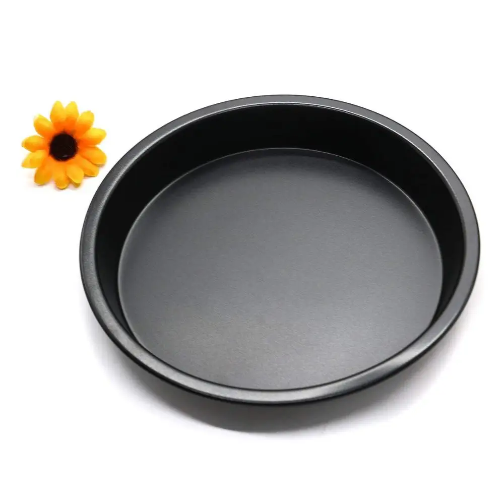 

8" Non-Stick Deep Disk Pizza Tray Aluminum pizza pan China Manufacture baking round pan bakeware, Customized