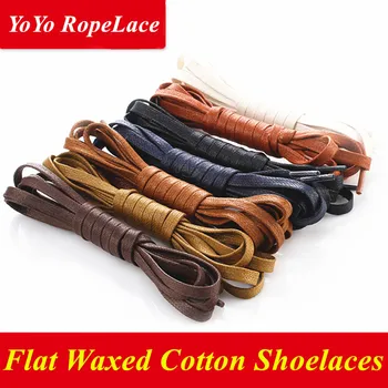 flat cotton shoelaces