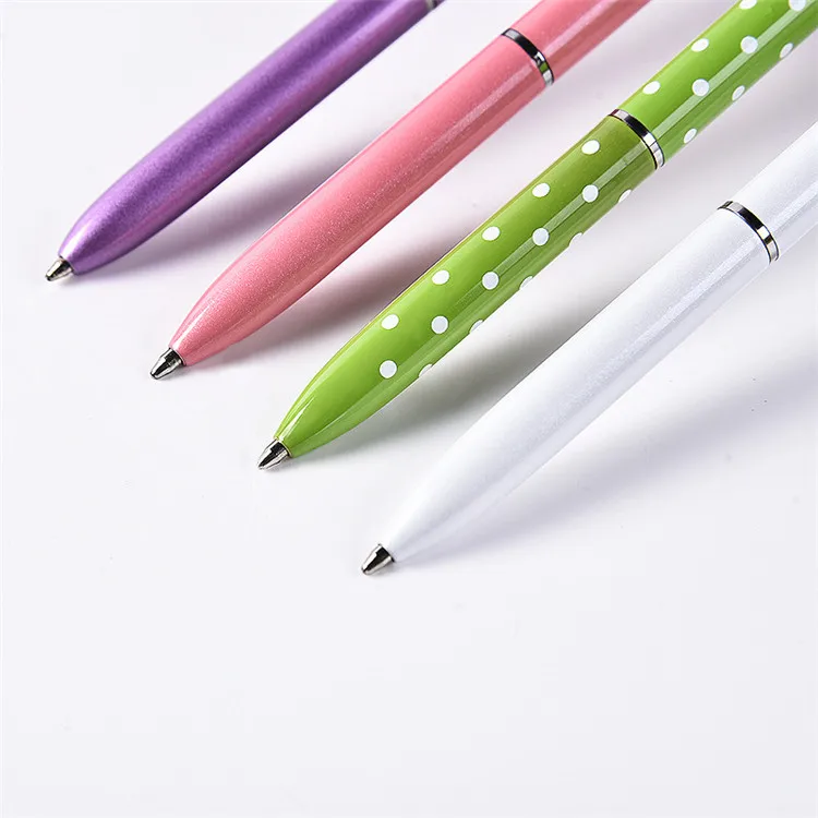 Business Gift Customization Pearl Queen Mace Pen Metal Ball Pen With