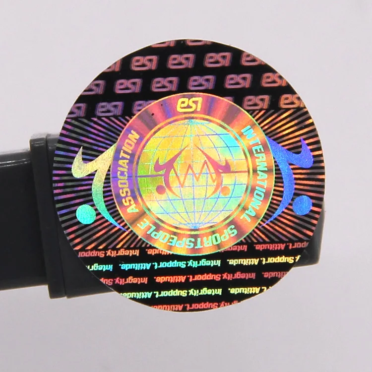 Certificate 3d Holographic Sticker/custom Hologram Adhesive Label - Buy