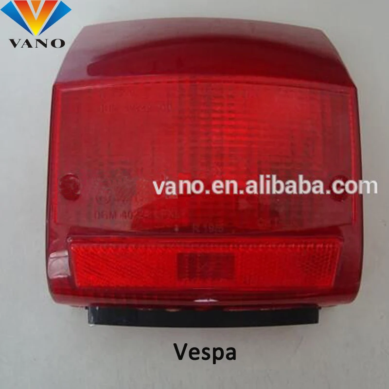Vespa scooter red tail light tail lamp