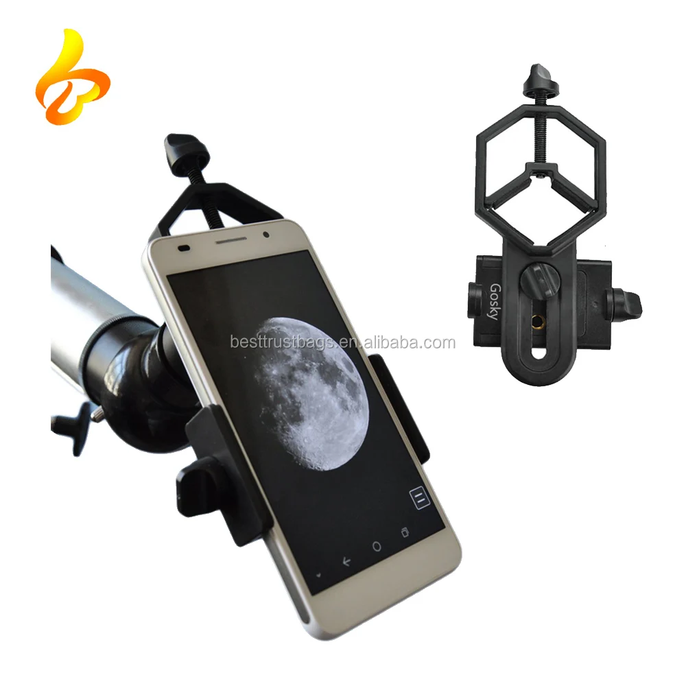 Universal Cell Phone Adapter Mount For Binocular Monocular Spotting