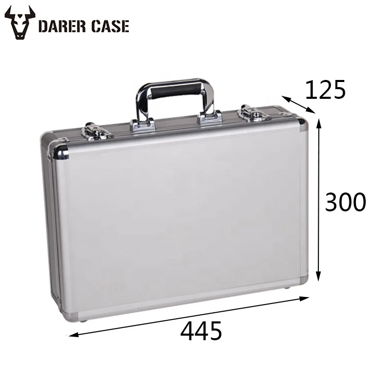 DPE006 445*300*125mm Aluminum Hard Tool case with Foam