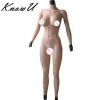 

Silicone Female Cyberskin Full Body Suit One-Piece Tight Zentai Transgender Pussy Breast Form Crossdresser