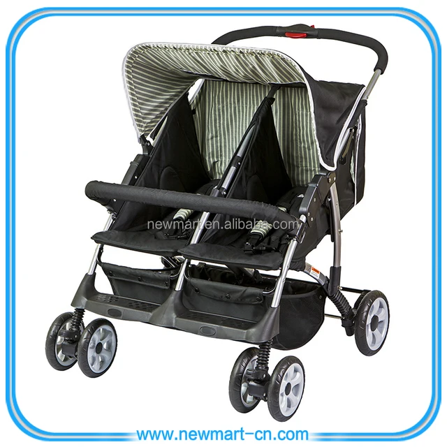 twin prams side by side