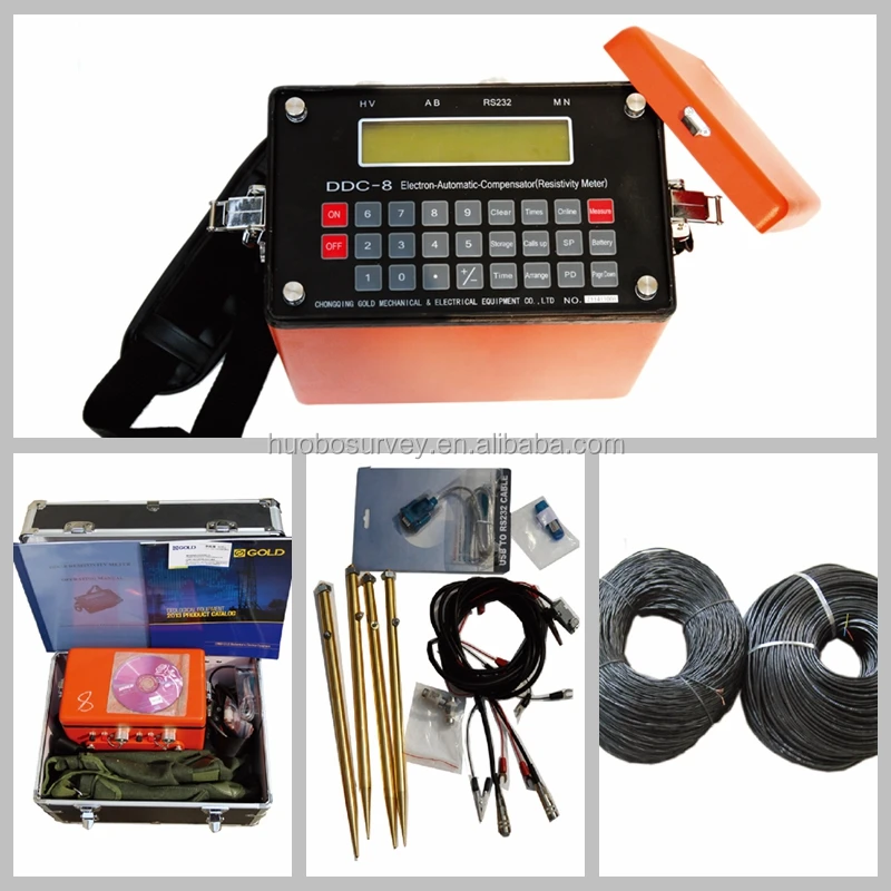 Geological Prospecting Instrument Electronic Resistivity Meter for Detecting