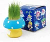 Mushroom cultivation mini plant potted gift ceramics handicraft desktop furnishing articles