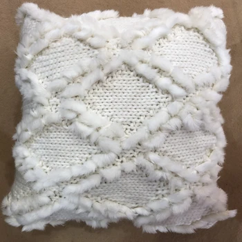 Hot Sale Decorative Pillows For Couch Oem Knitted Cushion Cover