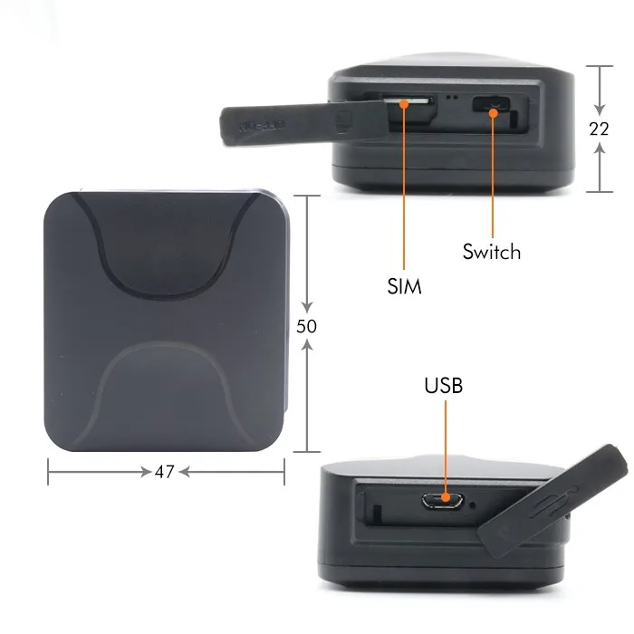 Waterproof Long Standby Strong Ip67 Tkstar Gps Tracker Mini