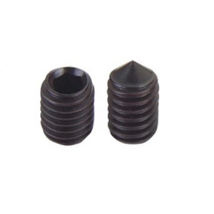 
Hexagon socket set screws dog point 