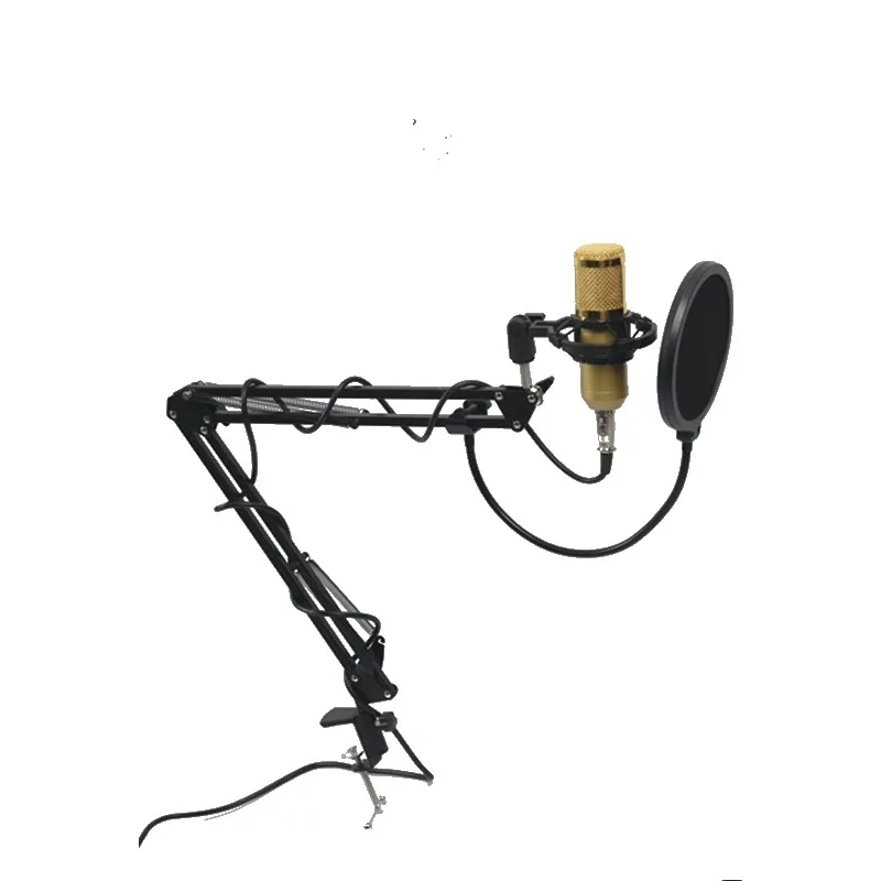 

BM800 Professional Condenser Audio Wired Studio Microphone Vocal Recording KTV Karaoke Microphone Mic Stand For Computer