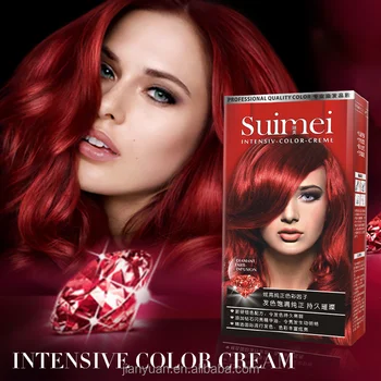 2018 New Arrival Salon Ammonia Free Hair Dye Cream Professional