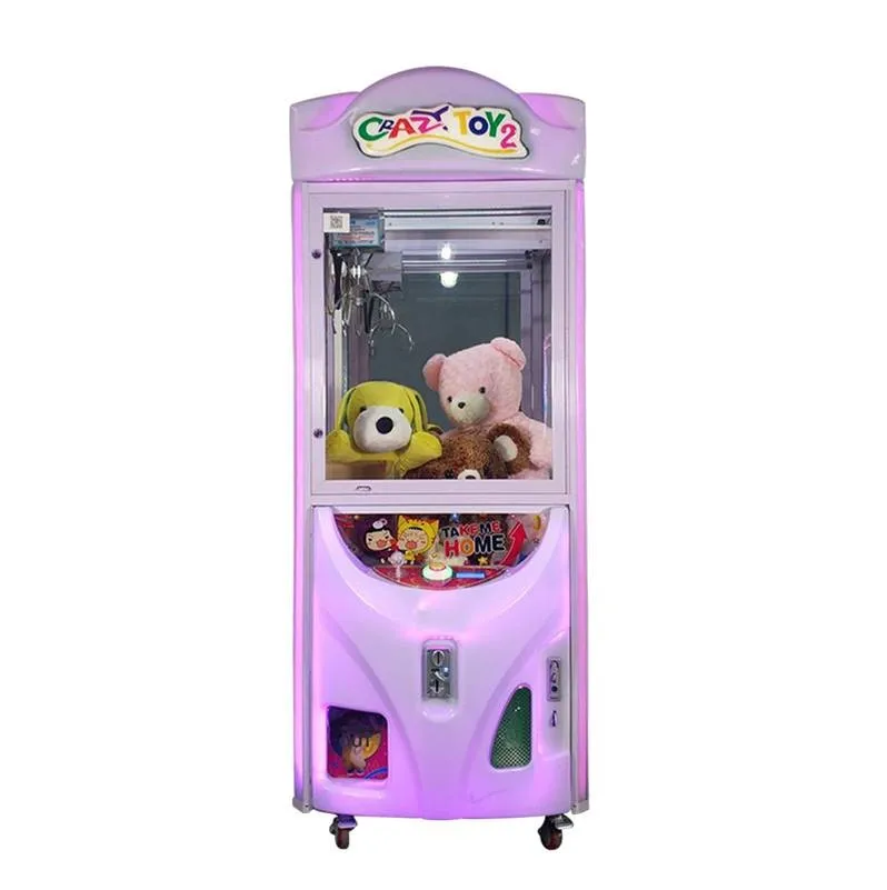 crazy toy 2 claw machine