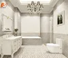 Foshan factory outlet project perfect suitable whole set 300*600mm ceramic wall tile and matched 300*300mm ceramic floor tile