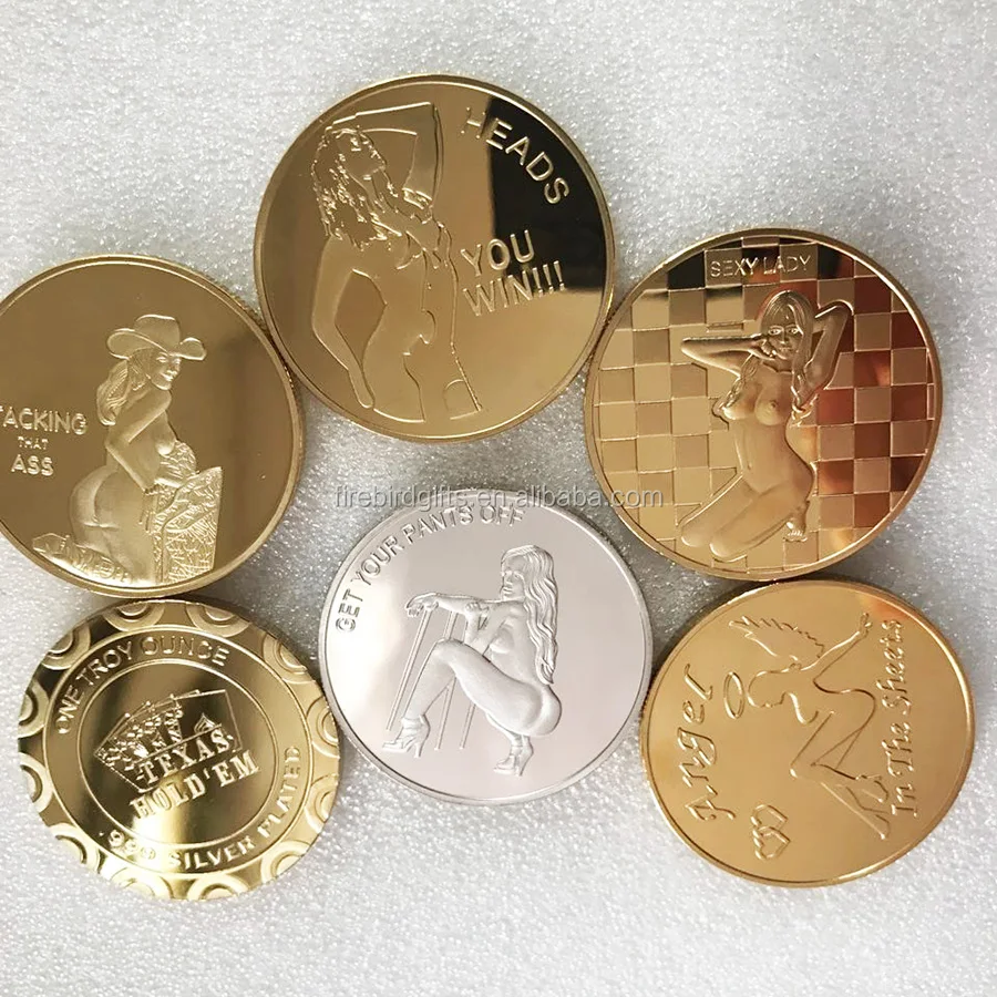 Custom Brass Heads I Win Tails You Lose Medal Token Coin Buy Medal