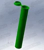 Squeeze Cap Joint Tube 110mm Child Resistant Pre Roll Tube