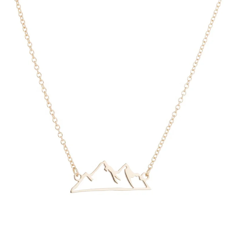 

mountain necklace stainless steel fashion popular necklaces 2019