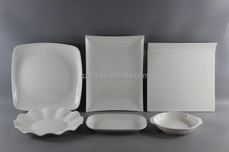 Rustic Design Melamine Dinner Set Food Grade Good Quality