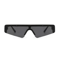 

12334 Superhot Eyewear 2018 Future Look one piece lens Sun glasses Small Flat Top Sunglasses