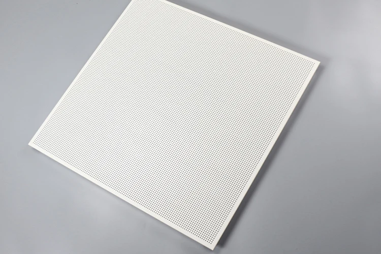 Polyester Soundproof Perforated Aluminum Particle Board Ceiling