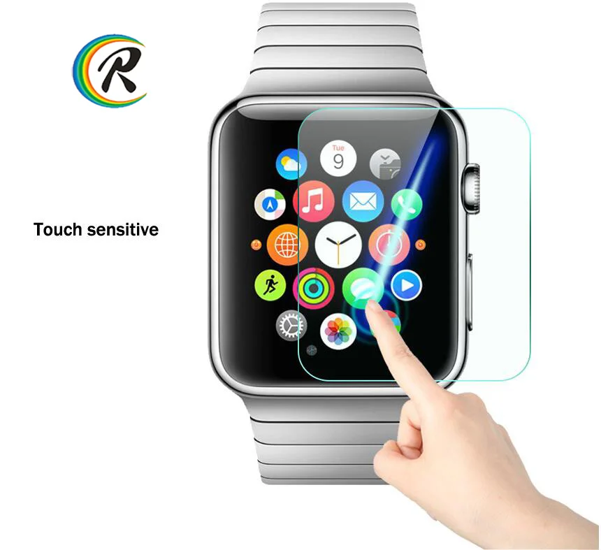 

High quality HD smart watch Tempered Glass Screen Protector For apple watch Series 4 watch glass, Transperant