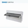 18 ways transparent flush mcb electrical distribution box