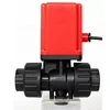 Power Off Auto Return G1/2"DN15 DC6V12V24V 2ways Plastic Ball Motor Operated Drive Electric Actuator Automatic Multiport Valve