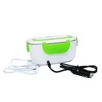

Easy Carrying Food Warmer Car Heated Mini Electric Lunch Box with stainless Steel Food box