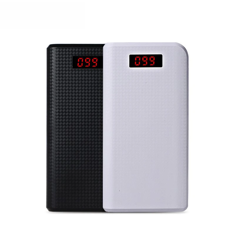 

REMAX PPL-14 2A LCD Dual USB Big Custom Power Bank 30000, Black;white