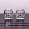 candle holder clear glass 40ml mini glass jars for tea light