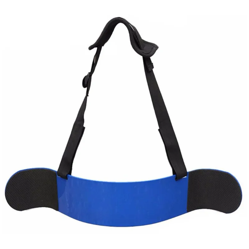 Weight Lifting Fitness Strength Spring Steel Bicep Straps Exercise Curl