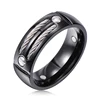 Titanium sample wedding band infinity ring designs