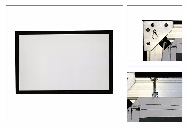 Zero Edge Fixed Frame Projector Screen Diy Projection Screen Buy