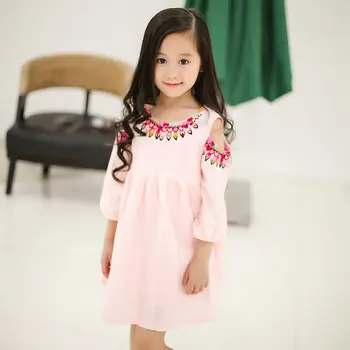 off shoulder dress for baby girl