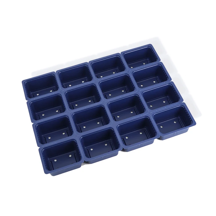 

deep plastic seedling microgreen sprouter agricultural cell trays seed 12 cell plant tray