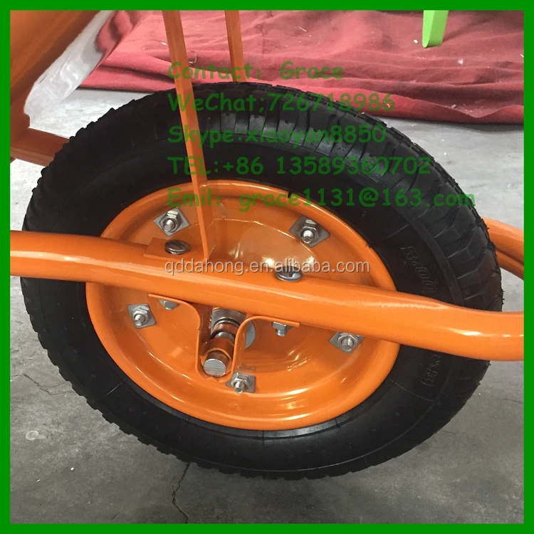 Chinese Cheap Wheelbarrow For Kenya Philippines Motorized Steel