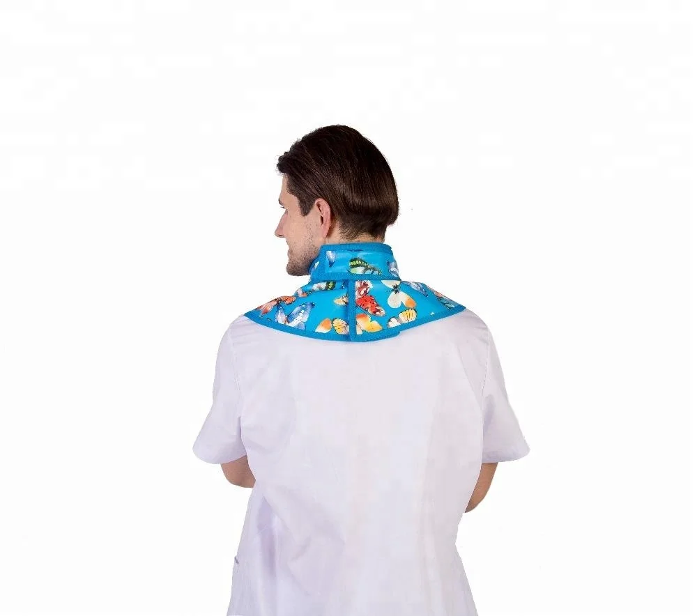 
Doctor medical anti radiation thyroid lead collar for CT room 