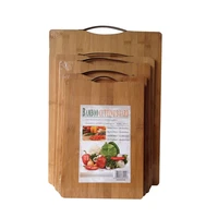 

Wholesale Chopping Board Non-silp Organic Square bamboo cutting board for kitchen