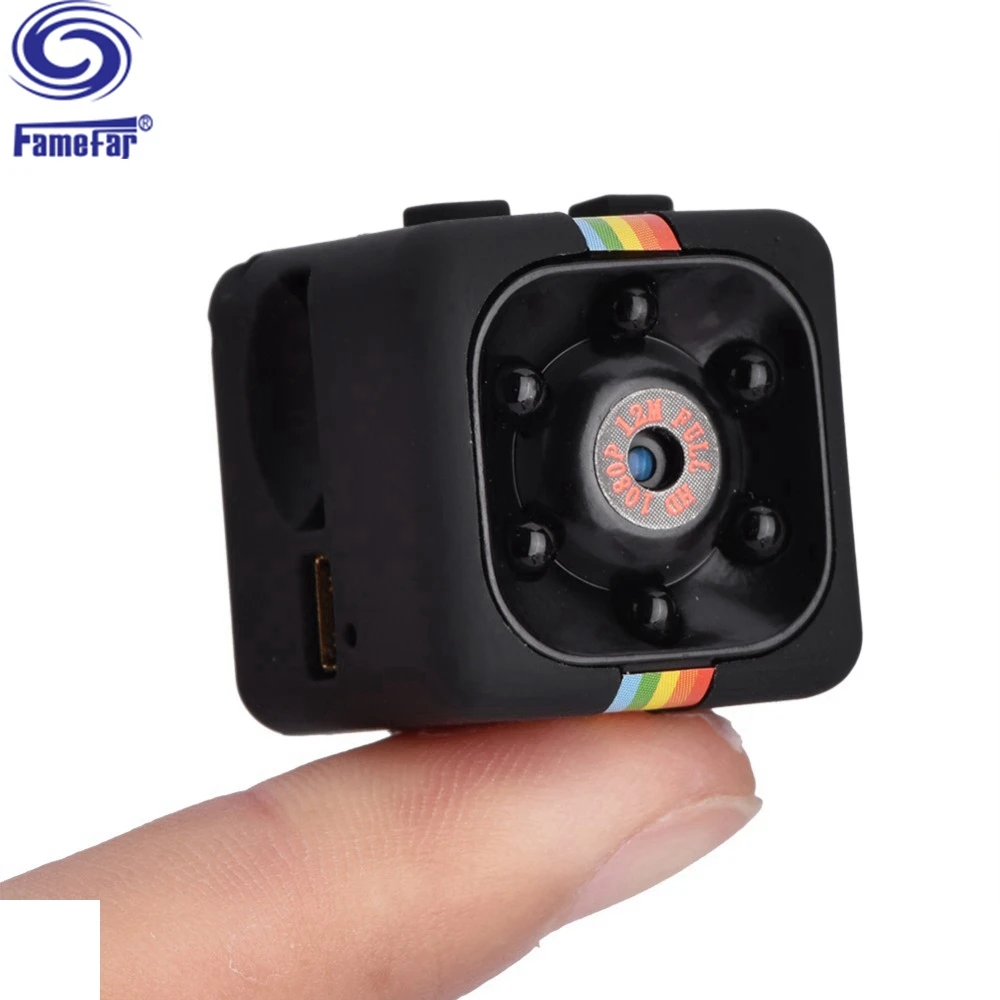 

Hot sale 1080P hd sq11 mini mini camera with night vision sports camera, Black;blue / green;red / pink