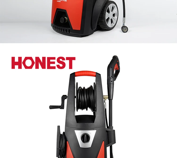 2500w 195bar Electric Pump Steam Cleaning Bike Washer Water Jet Car