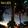 christmas led string light 24pcs E26 bulb patio E27 garden yard party S14 light string