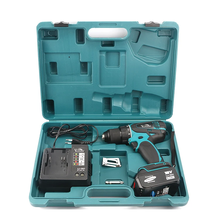 Power Craft Cordless Drill 18v Max 80 Nm Electric Rechargeable Drill ...