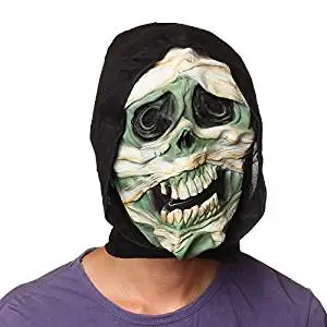 2015 - Wholesale High Quality Slip-On Mask Large Tooth Twisted Face Terror Bandage Latex Party Skull Horror Halloween Mask