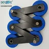 High technology deysse accumulation stainless steel escalator roller step chain conveyor