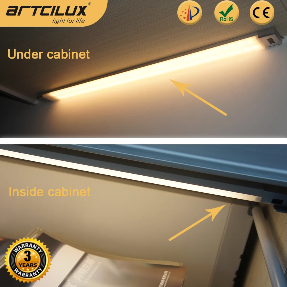 Alibaba Best Sellers Bright Cabinet Led Light Bar Kit Screw Install