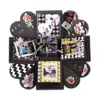 Handmade Scrapbook Folding Photo Album Gift, Surprise Box,Surprise Explosion Box as Birthday Gift and Surprise Box