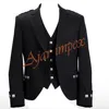 Tropical Wool Argyle Kilt Jacket Fully lined with satin. 3 pockets at front. 2 internal pockets.