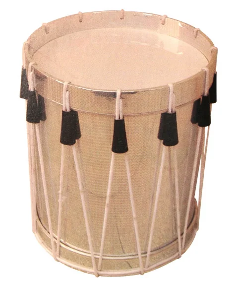 流行的白色颜色桑巴鼓打击